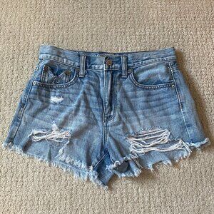 American Eagle Vintage Hi-Rise Festival Denim Shorts